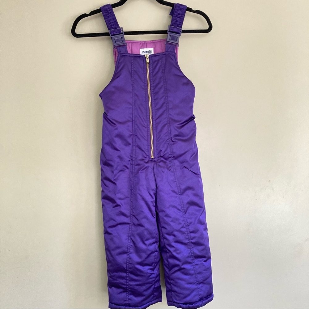 OSHKOSH | Girls Snow Ski Bib/Pants Purple  sz 5/6